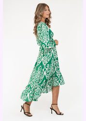 Mekko capri collection daria vihreä 0225 - mekko