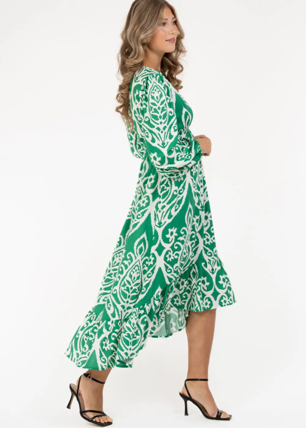 Mekko capri collection daria vihreä 0225 - mekko