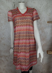 Mekko cream cova 0723 punaruskea - mekko
