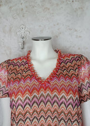 Mekko cream cova 0723 punaruskea - mekko
