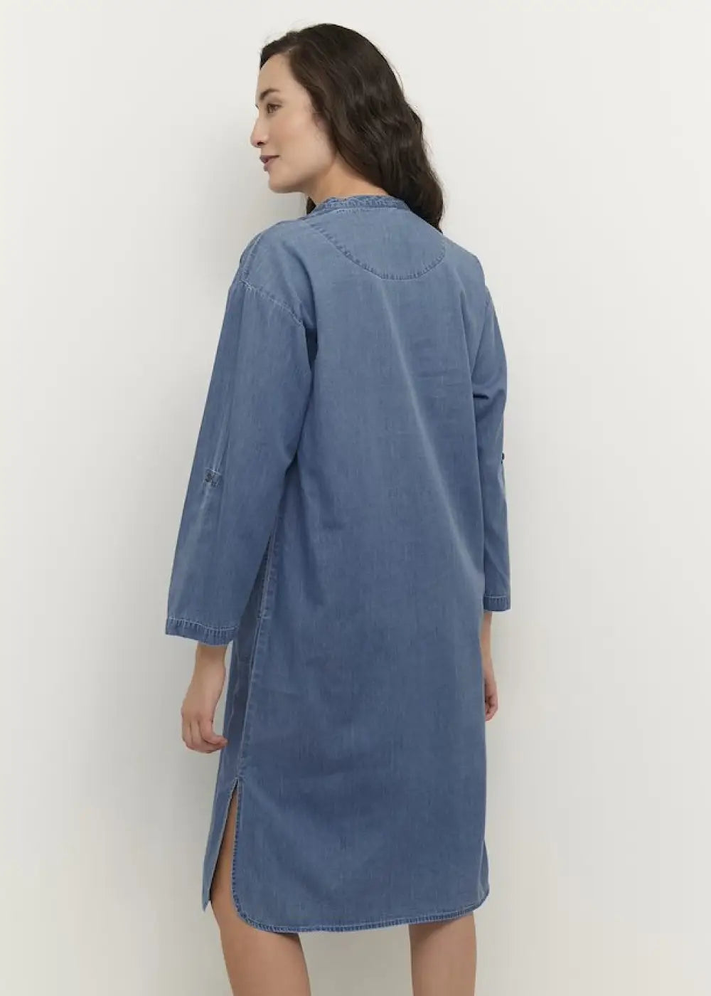 Mekko cream viola dress denim - mekko