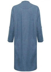 Mekko cream viola dress denim - mekko