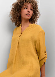 Mekko cream wilma 0723 keltainen - mekko
