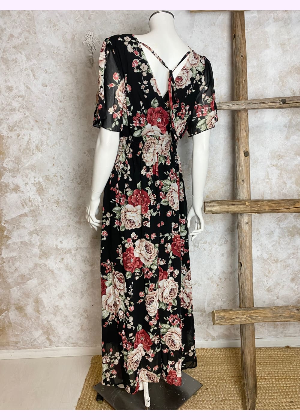 Mekko donna punamusta 0525 - mekko