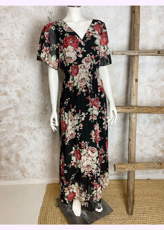 Mekko donna punamusta 0525 - mekko