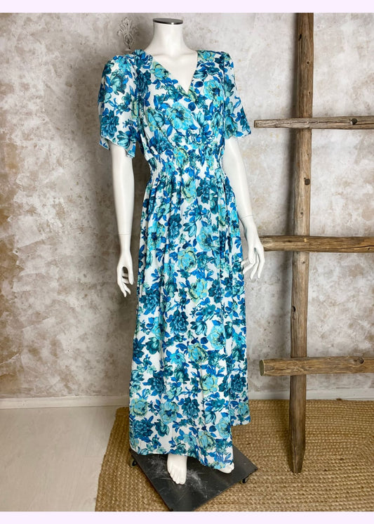 Mekko donna turkoosi 0525 - mekko
