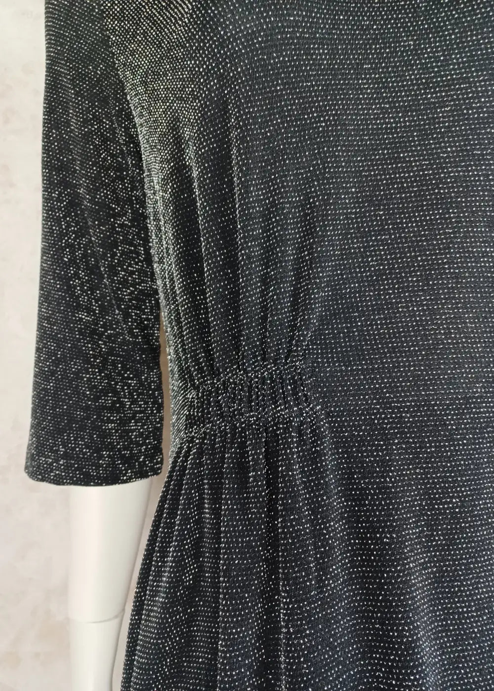Mekko florrie kimalle musta 1023 - mekko
