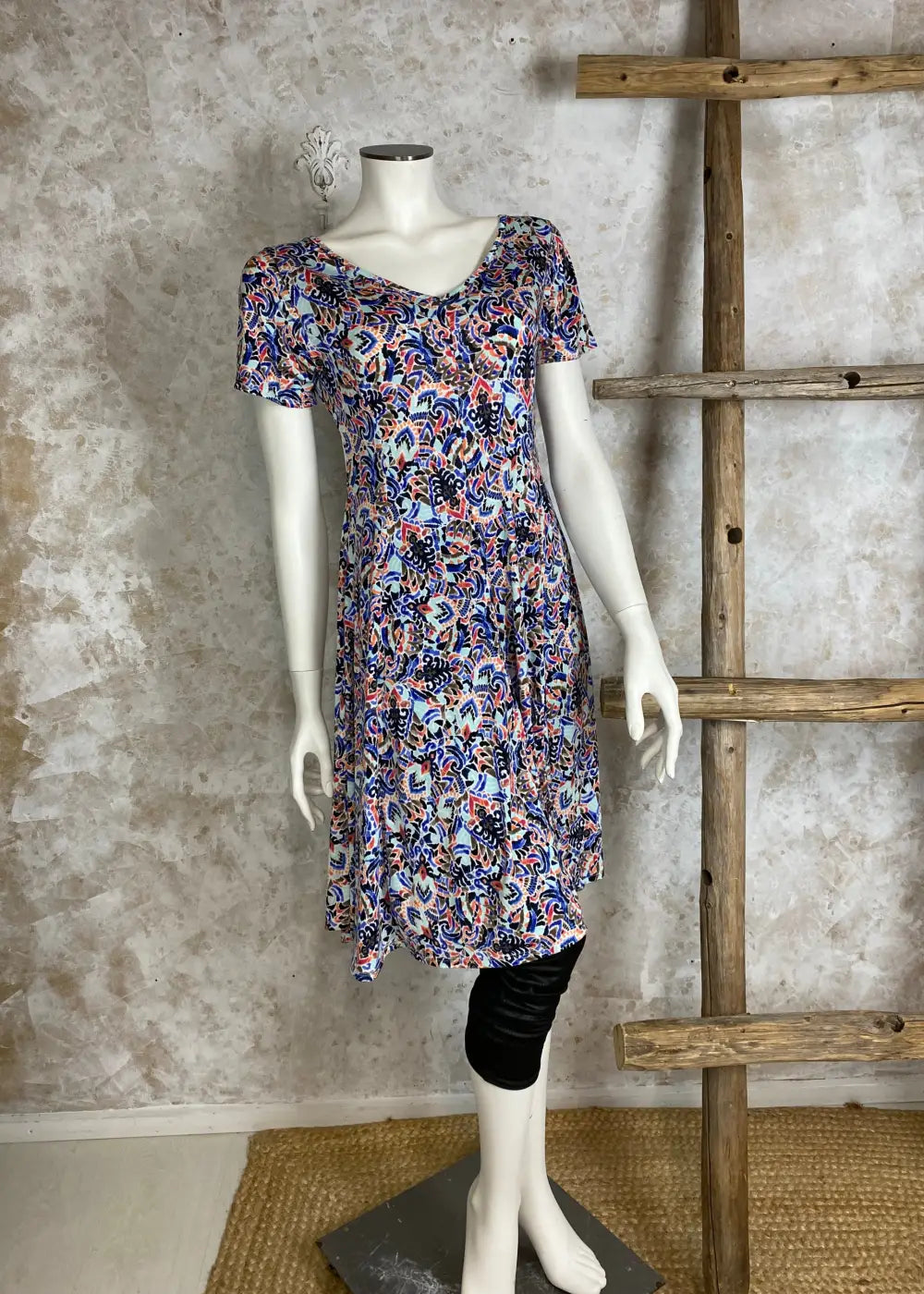 Mekko jy chantell sininen 0624 - mekko