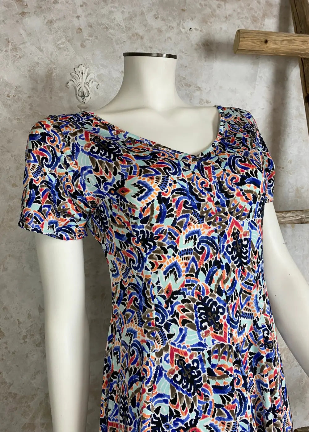 Mekko jy chantell sininen 0624 - mekko