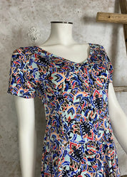 Mekko jy chantell sininen 0624 - mekko