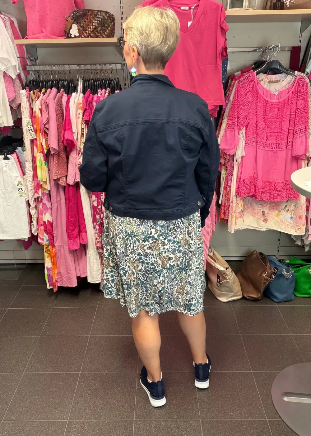 Mekko JY Cherie sinivihreä 0726