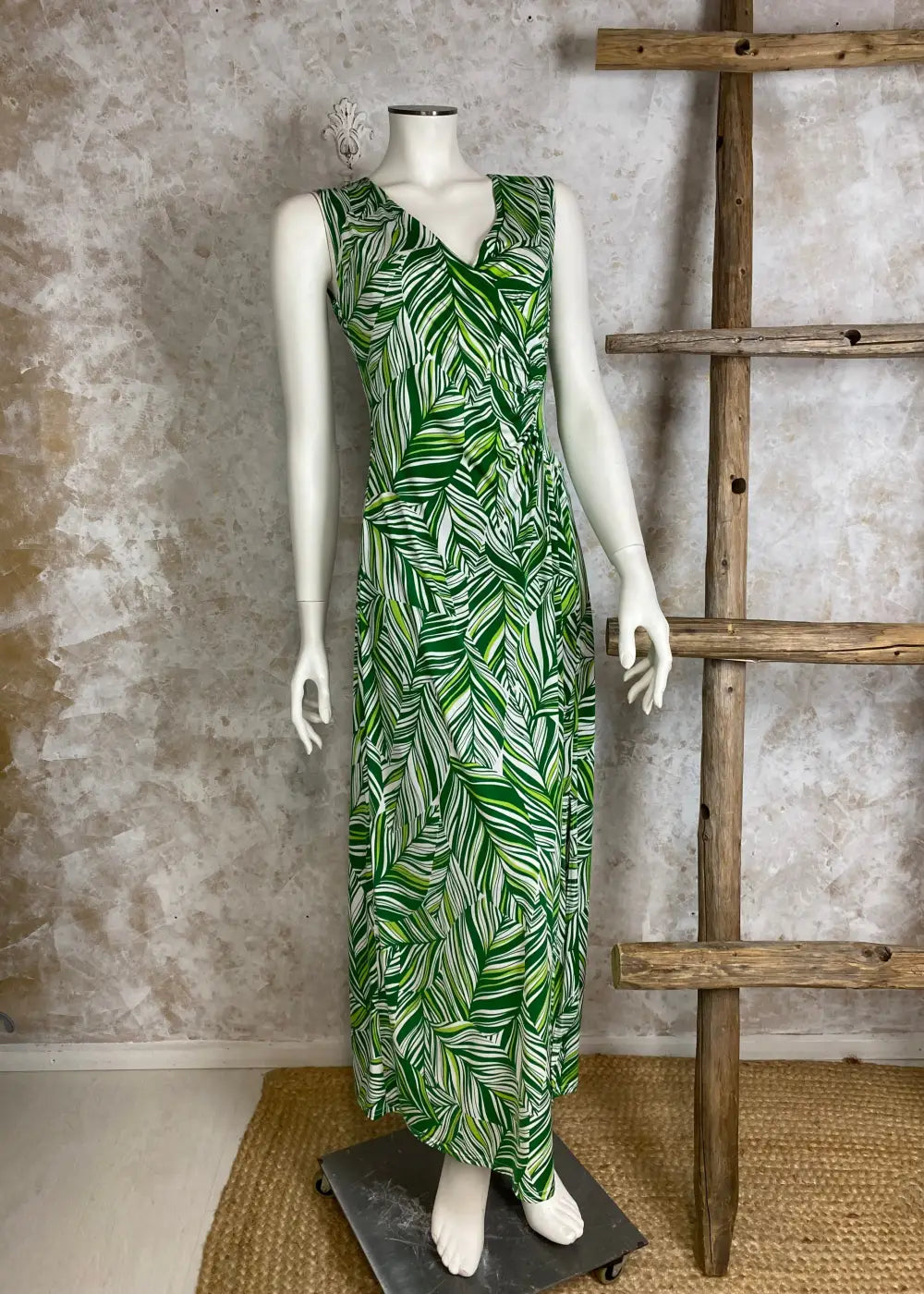 Mekko jy elaine maxi vihreä 0624 - mekko