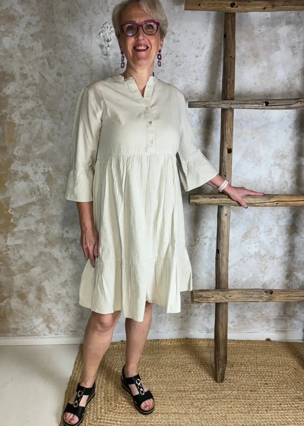 Mekko mapp vicky doll beige 0424 - mekko