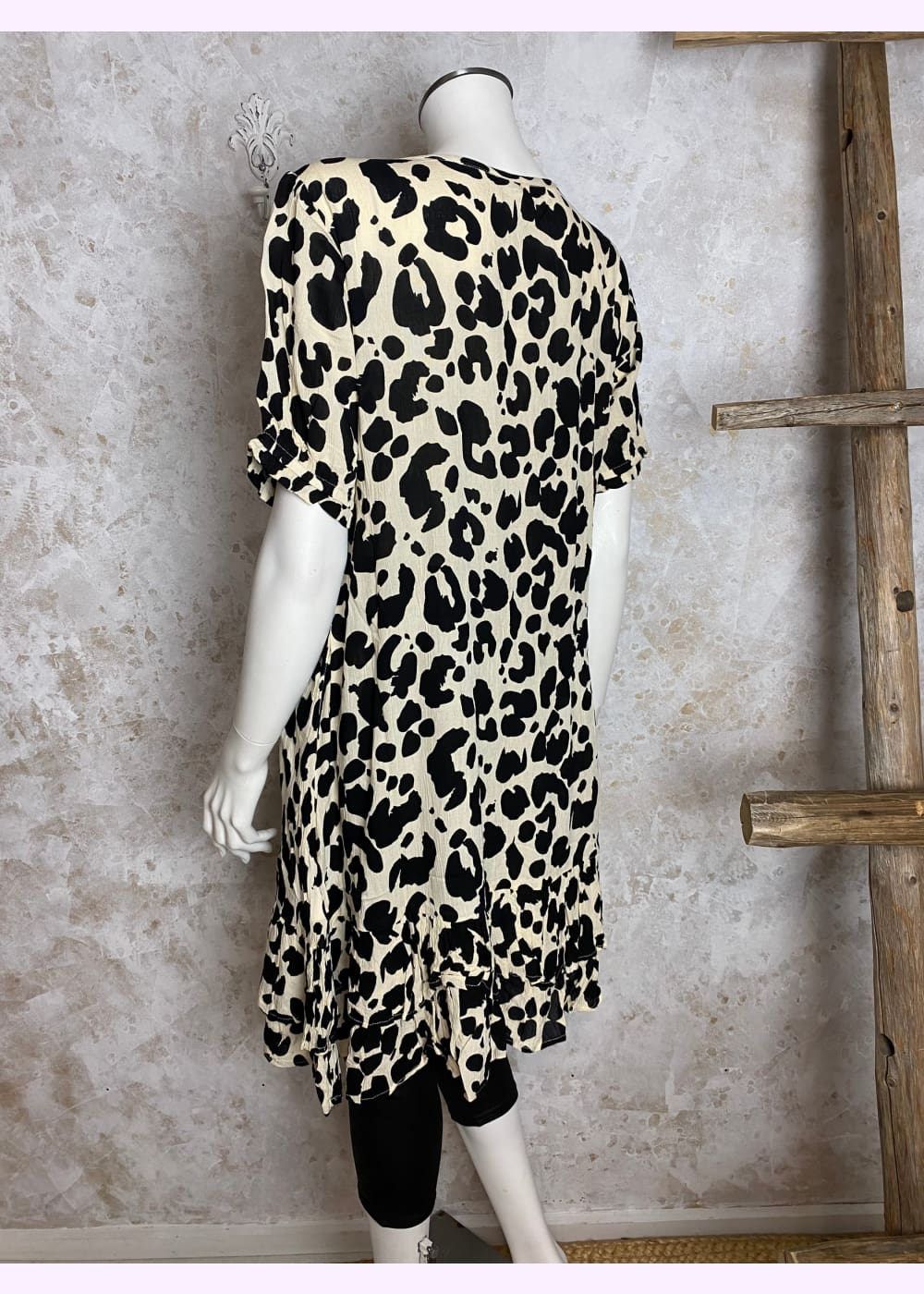 Mekko zeze ze-ilona 000 beigemusta 0525 - mekko