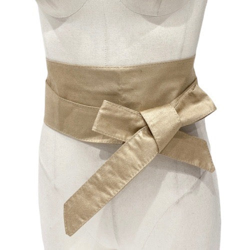 Mokkanahka kietaisuvyö 10065 BEIGE