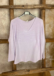 Neule elisa eri värejä 0924 | vaalea lila | neule