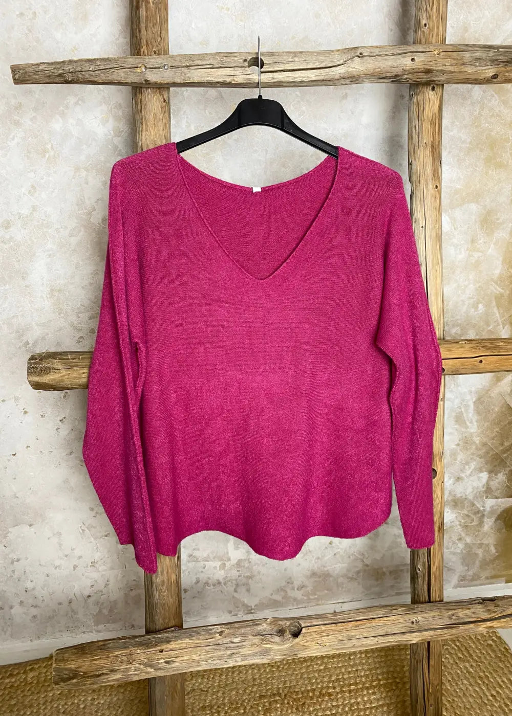 Neule elisa eri värejä 0924 | vadelma | neule