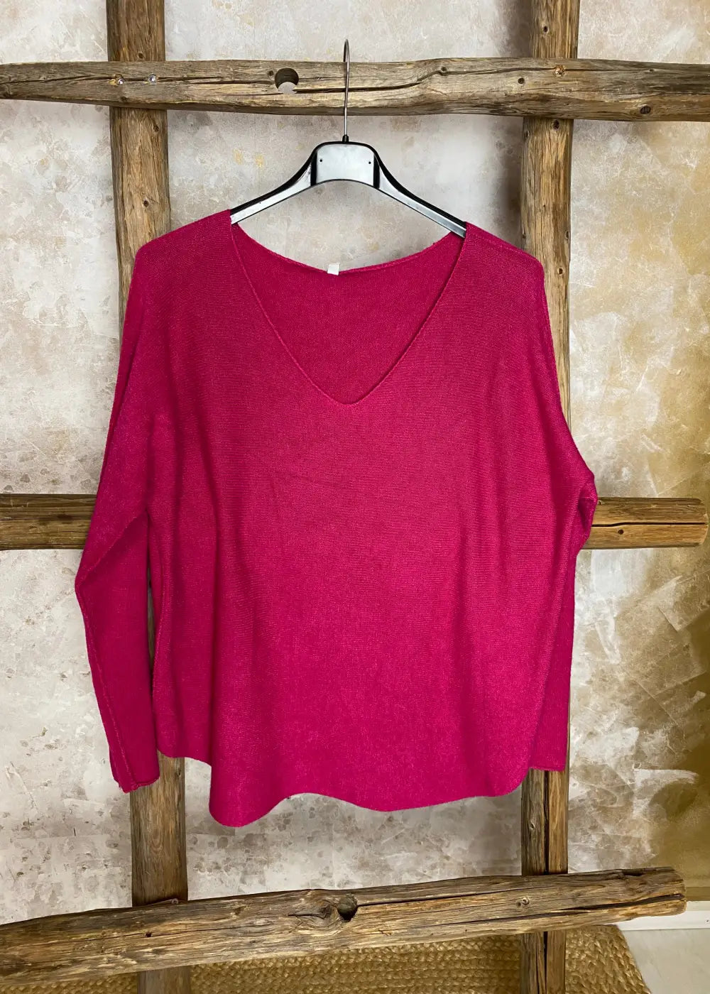 Neule elisa eri värejä 0924 | fuksia | neule