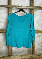 Neule elisa eri värejä 0924 | vedenvihreä | neule