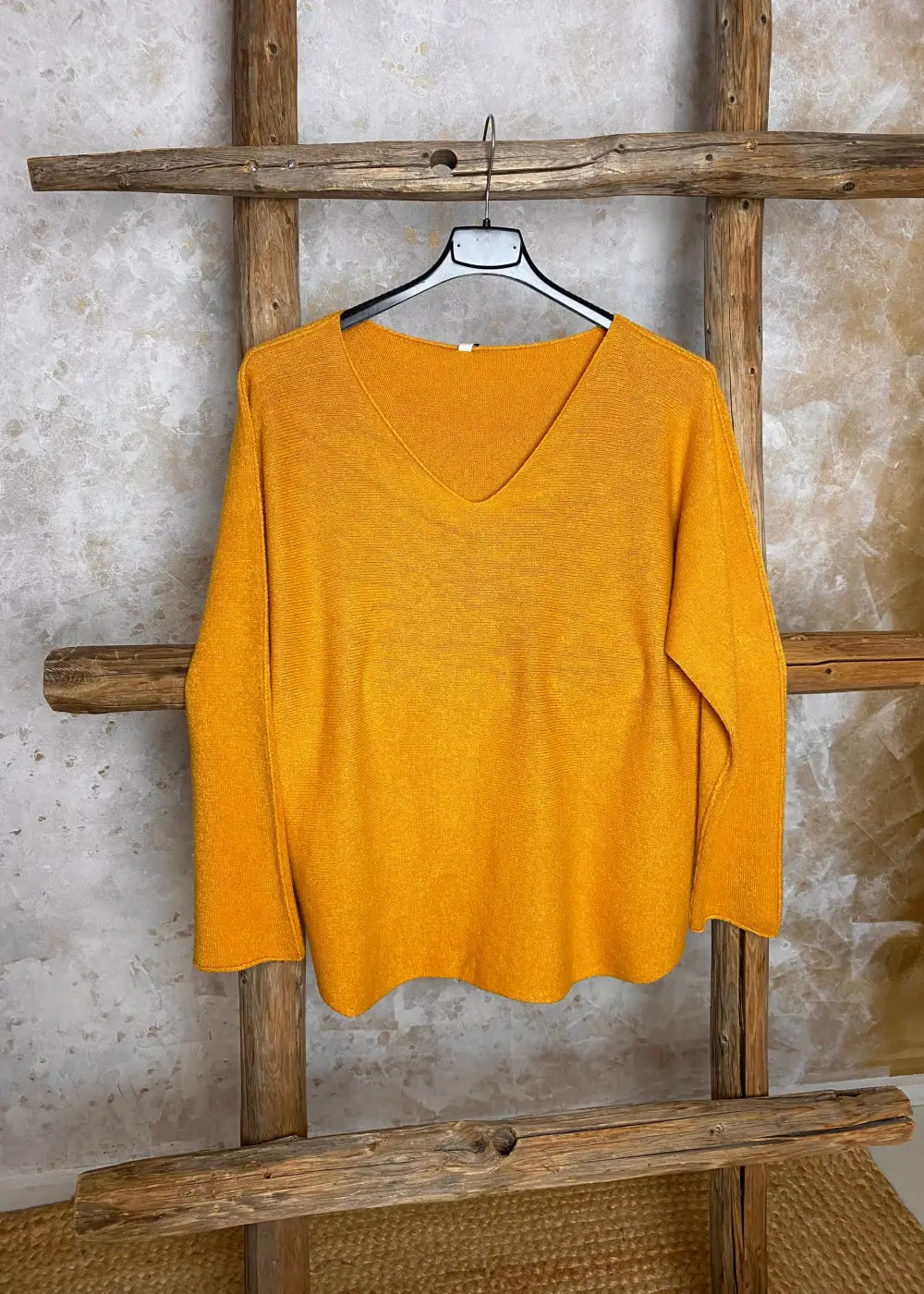 Neule elisa eri värejä 0924 | okra | neule