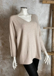 Neule elisa plus 750 eri värejä 1225 | beige | neule