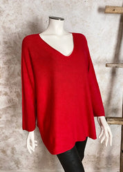 Neule elisa plus 750 eri värejä 1225 | punainen | neule