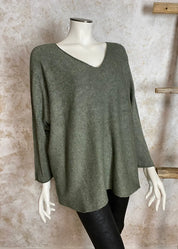 Neule elisa plus 750 eri värejä 1225 | khaki | neule