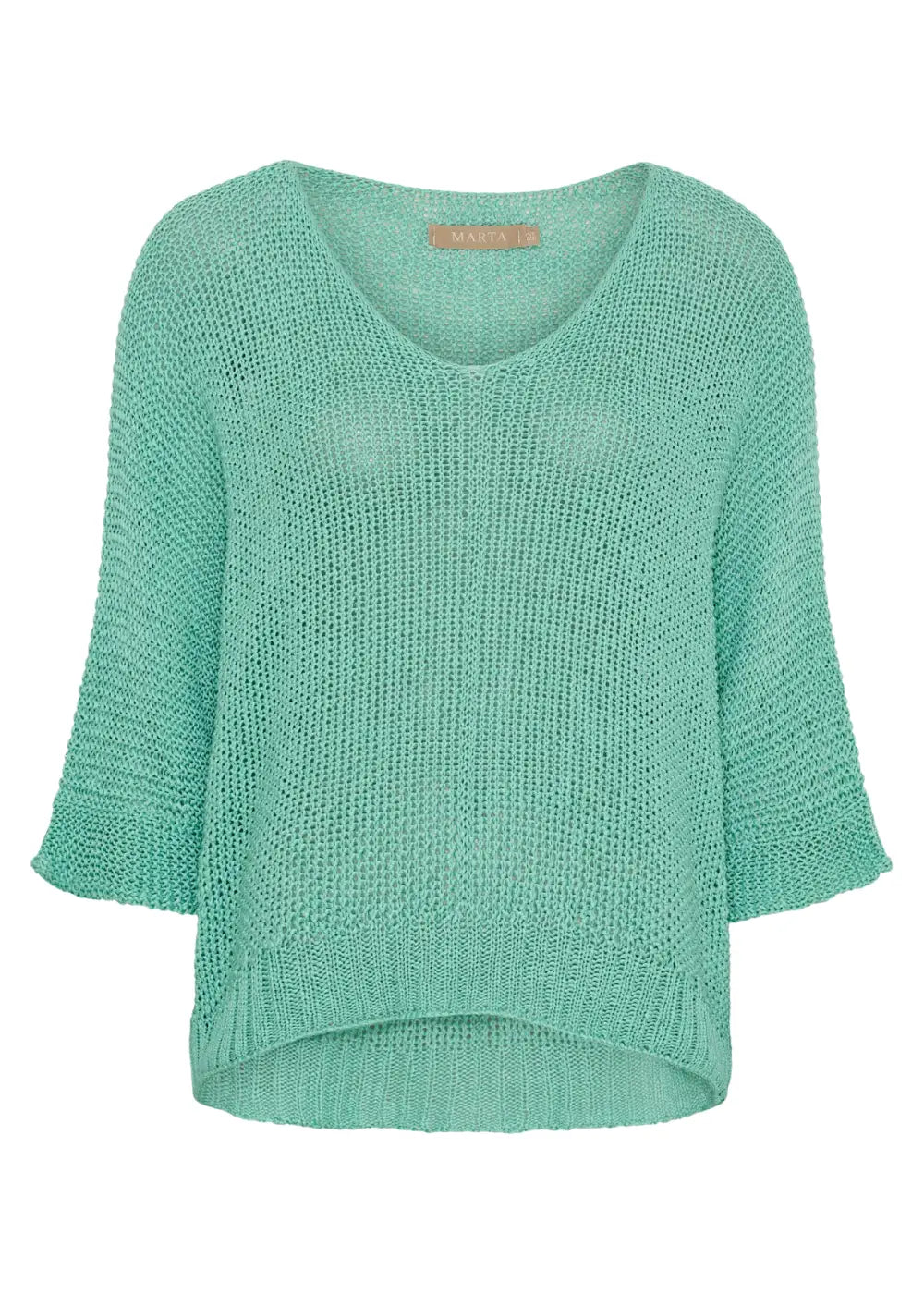 Neule marta du chateau betina turkoosi 0226 - neule