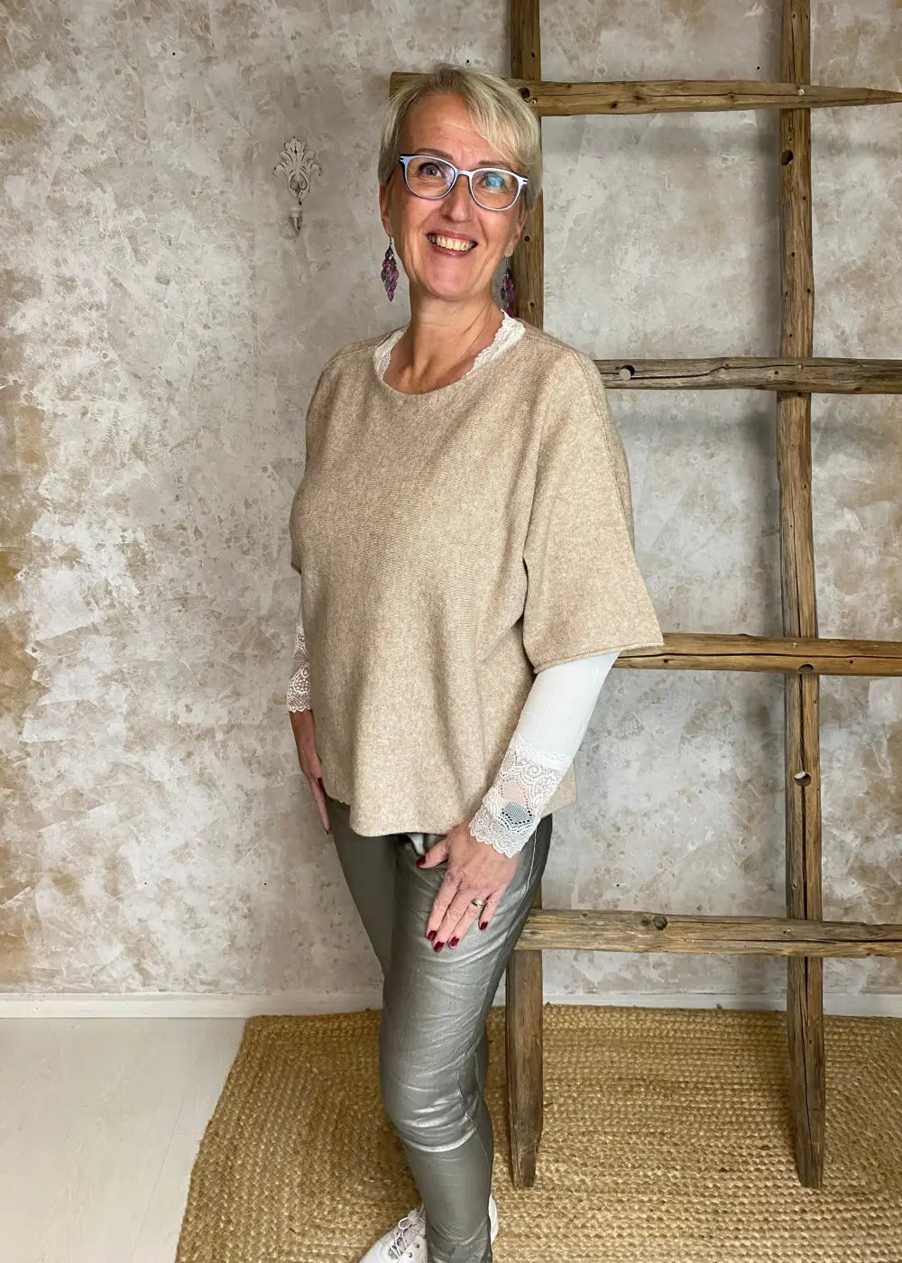 Neule marta du chateau sia beige 1224 - neule