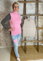 Neuleliivi magnolia eri värejä 0125 - neule