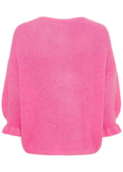Neuletakki marta du chateau juliana pinkki 1024 - neule