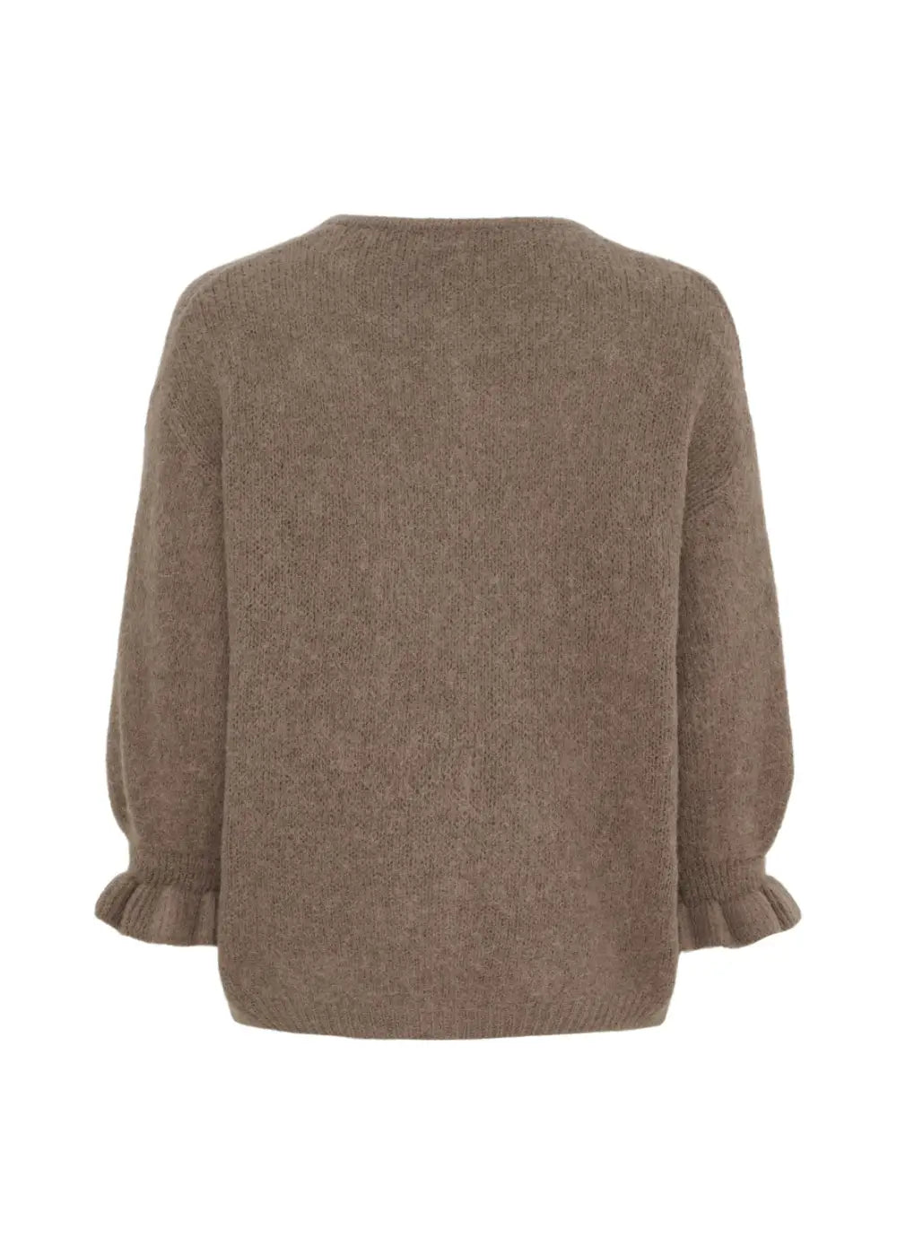 Neuletakki marta du chateau juliana taupe 0924 - neule