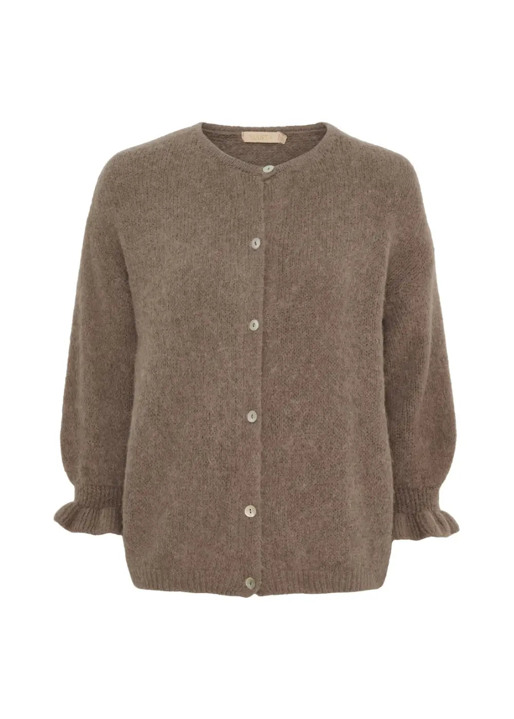 Neuletakki marta du chateau juliana taupe 0924 - neule