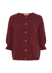 Neuletakki marta du chateau juliana viininpunainen 1225 - neule