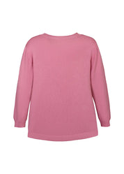 Lyhyt neuletakki ohutta pehmeää neulosta, suora malli, edessä napit, täyspitkät hihat ja avara V-kaula-aukko