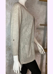 Neulostakki mxo jeanna khaki 0224 - neule