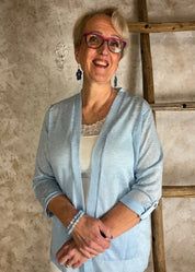 Neulostakki mxo jeanna vaaleansininen 0424 - neule