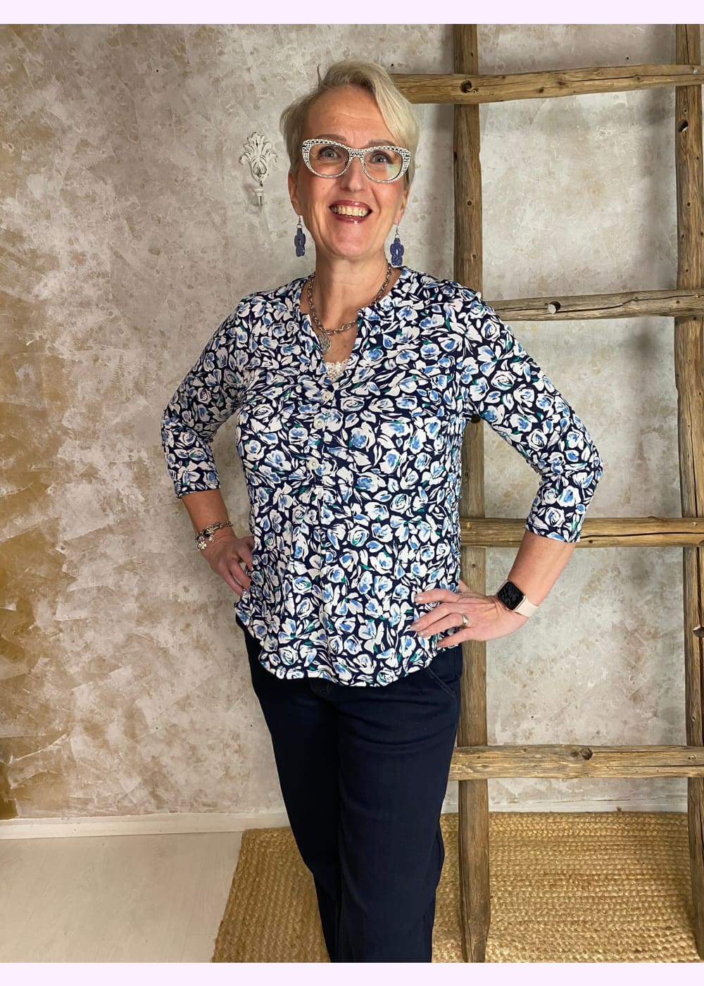 Paita clare joys sininen 0225 - pusero