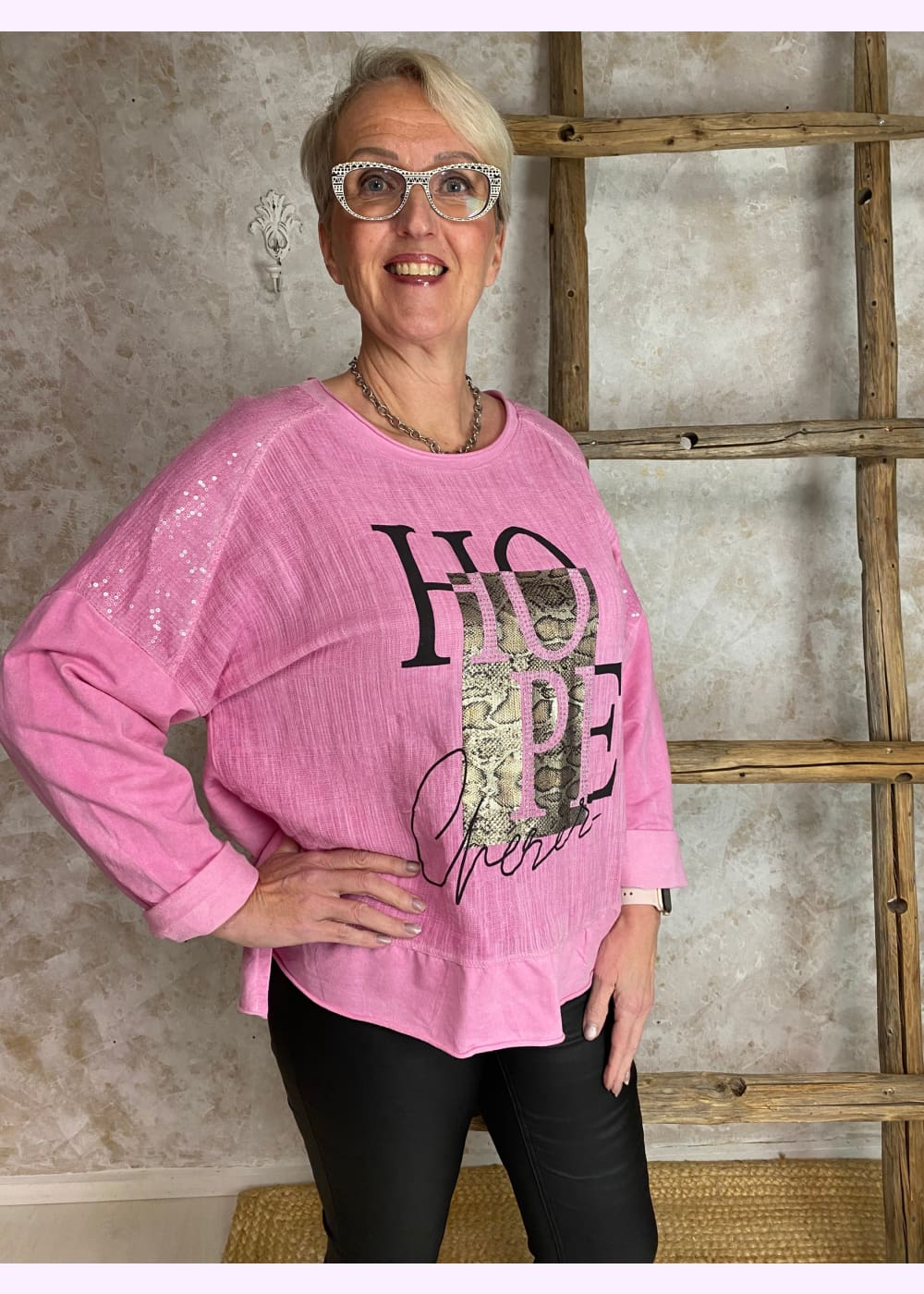 Paita hope pinkki 0225 - pusero