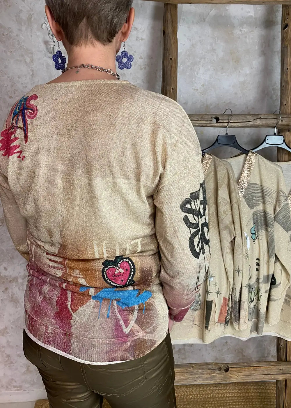 Paita madelon eri printtejä 0225 - pusero