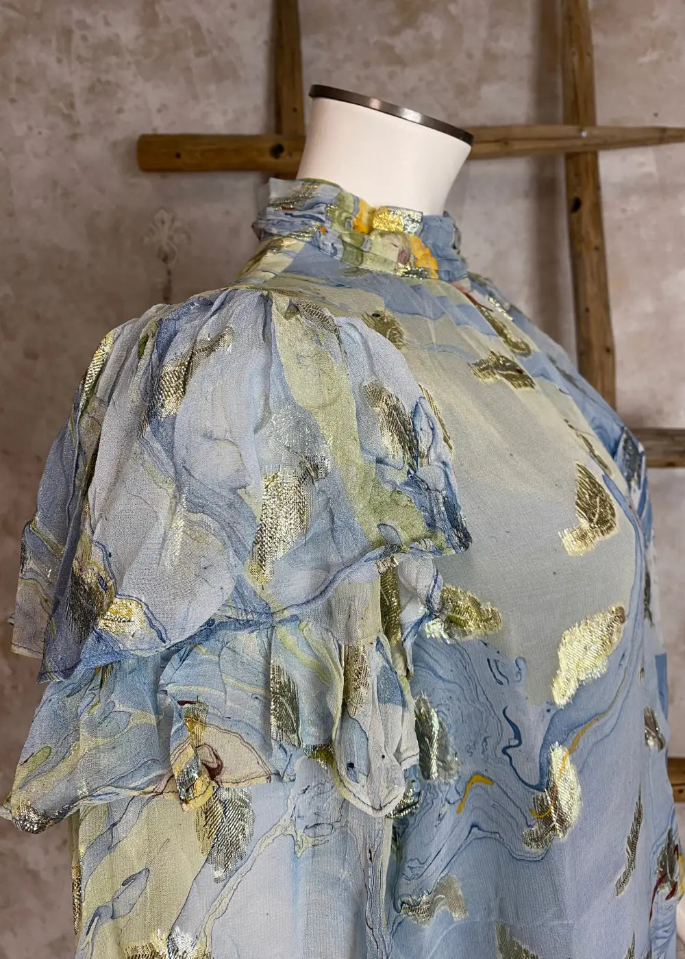 Paita mapp sparkling blouse vaaleansininen 1124 - pusero
