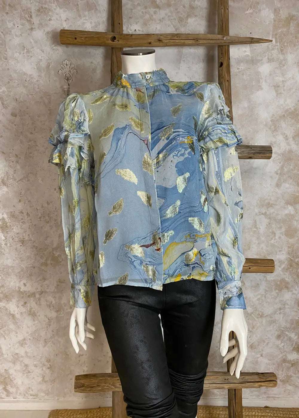 Paita mapp sparkling blouse vaaleansininen 1124 - pusero