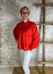 Paita zeze faisa 163 punainen 0424 - pusero