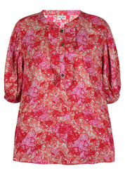 Paita zeze katlen 582 punainen 0425 - pusero