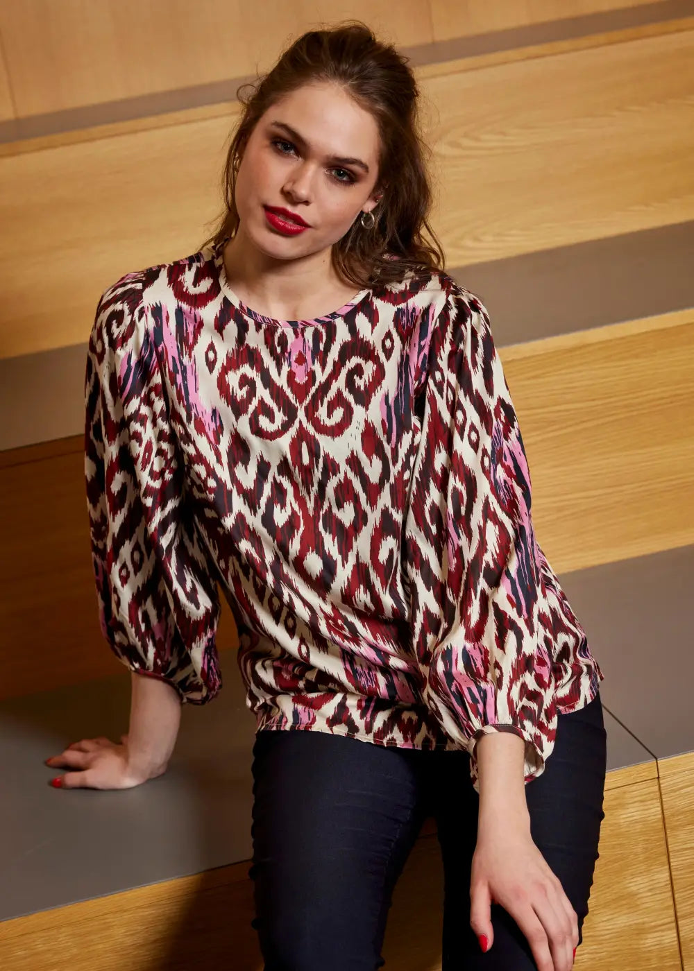 Paita zeze regina 369 pinkki 0924 - pusero