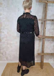 Pitsimekko gila cream musta - mekko