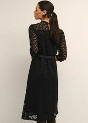 Pitsimekko gila cream musta - mekko