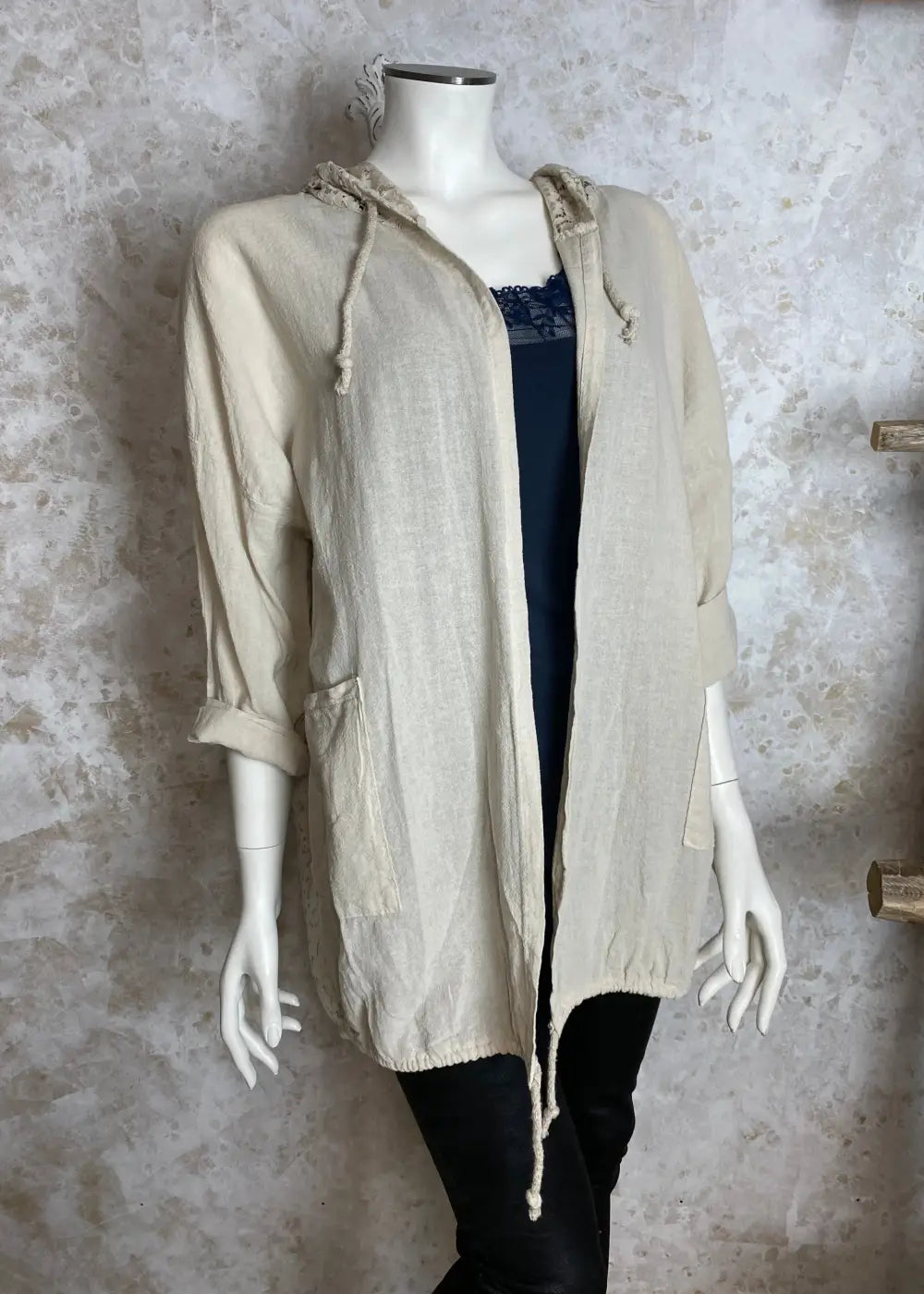 Pitsitakki adele 586 eri värejä 0525 | beige | takki