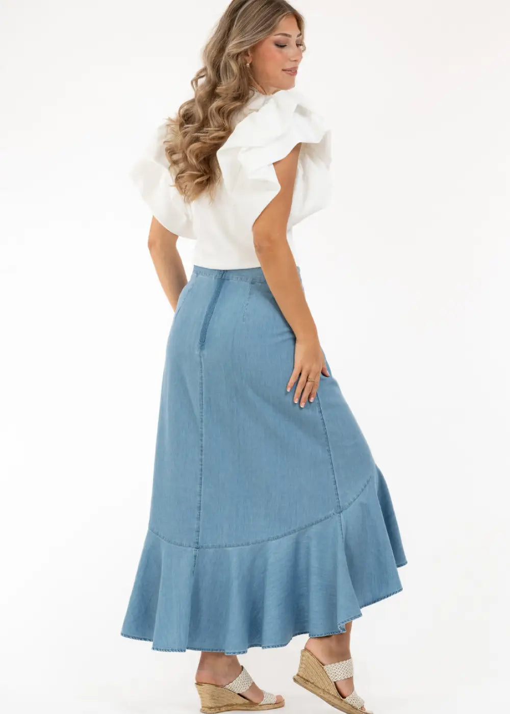 Pusero capri collection nora valkoinen 0225 - pusero