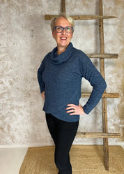 Pusero gabriella k. 51226 sininen 1224 - pusero